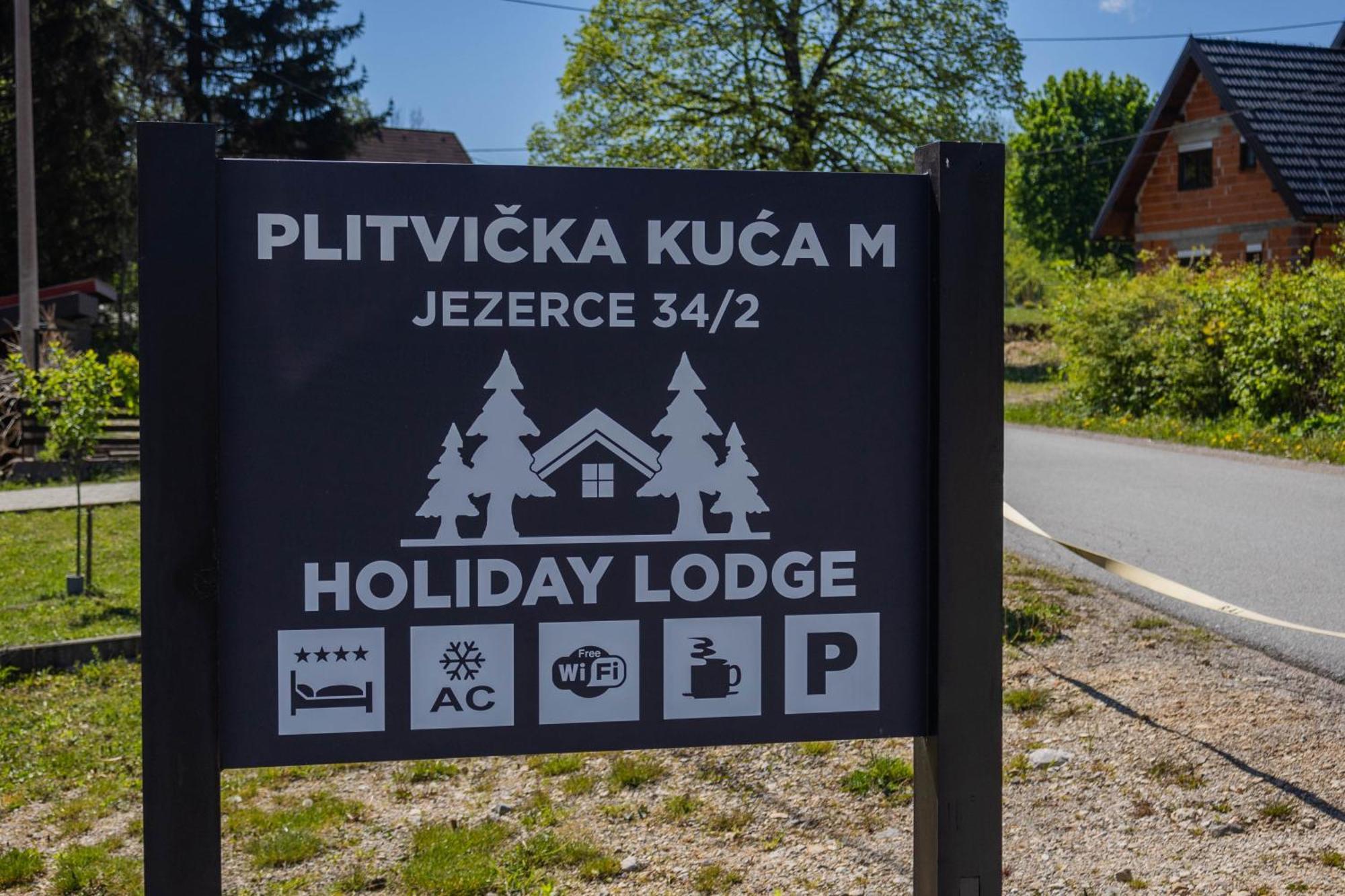 Plitvicka Kuca M - Holiday Lodge Plitvička Jezera Exterior foto